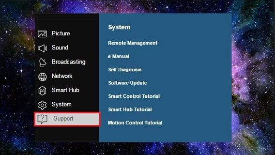how to update software on samsung